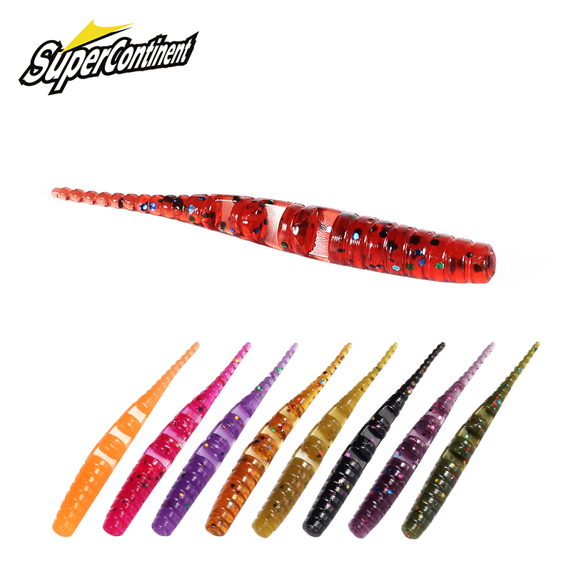 Fishing Equipment Kit - Superkontynent 3cm/50szt. Przynęty wędkarskie Polaris, miękkie