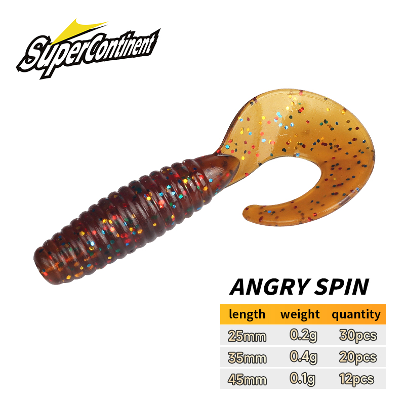 Przynęty miękkie Supercontinen – Fishing Equipment Kit recenzja i cena