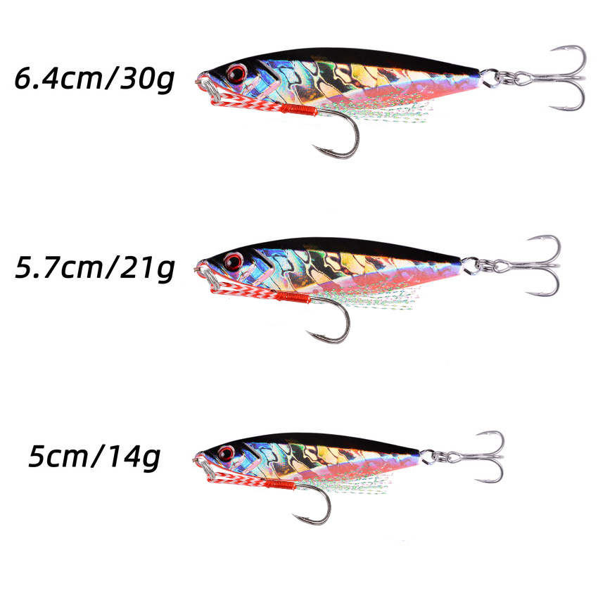 14 szt. Metalowych Przynęt Jig – Fishing Equipment Kit recenzja i cena