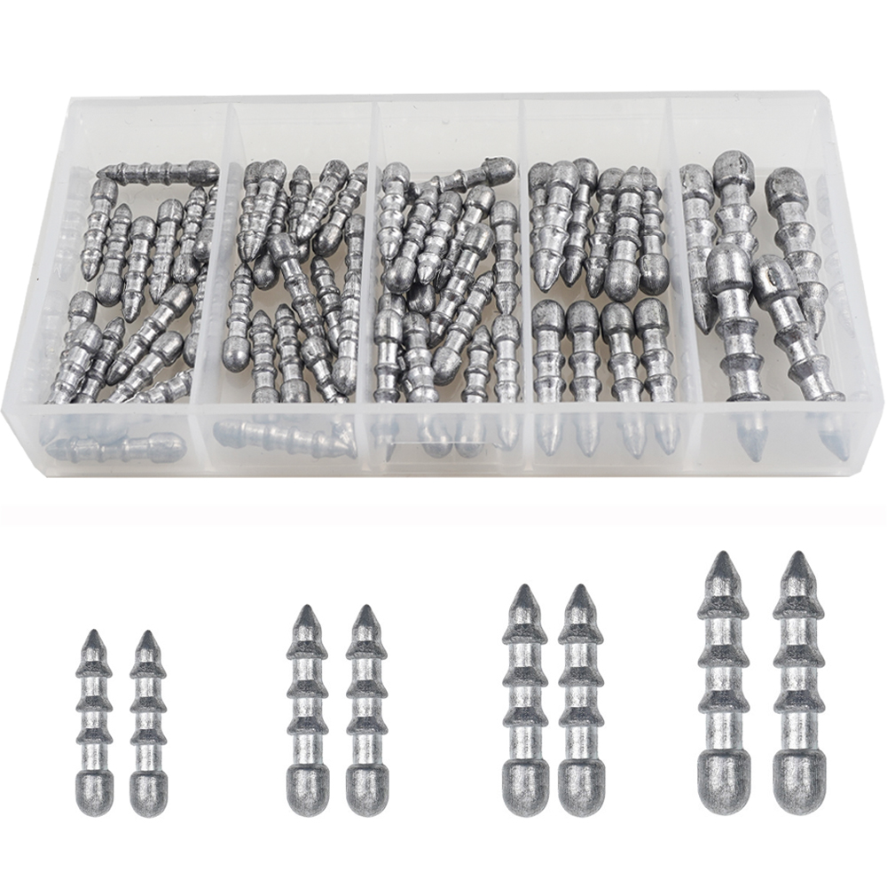60 SZTUK Obciążniki do gwoździ – Fishing Equipment Used recenzja i cena